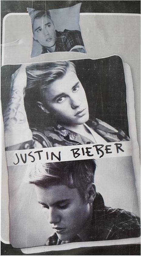 Justin Bieber Dekbedovertrek - Eenpersoons - 140 x 200 cm | bol.com