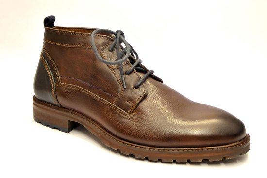 Australian Heren Veterboot - Lewis 15.1256.02-D01 Bruin/Zwart - Maat 41