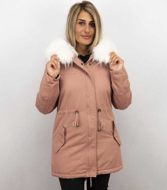 | Z DESIGN Lange Dames Winterjas – Met Grote Faux | Z DESIGN Lange Dames Winterjas – Met Grote Faux