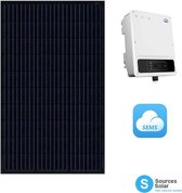 Zonnepanelen compleet pakket van 12 Peimar 310 Wp zonnepanelen met Goodwe omvormer