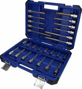 BRILLIANT TOOLS 26-delige RIBE Schroevendraaier doppenset 1/2" staal