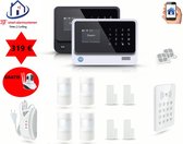 Home-Locking draadloos alarmsysteem met demotica functie's AC-05 /wifi,gprs,sms set 8
