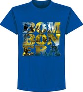 La Bombonera Boca Ultras T-Shirt - Blauw - L