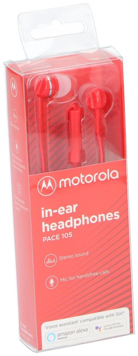 motorola in ear headphones pace 105