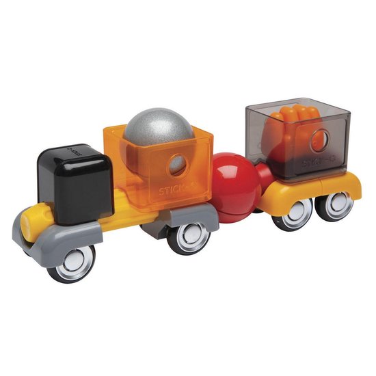 Stick-O Constructieset - magnetisch speelgoed - 32 modellen - magneten speelgoed - baby blokken