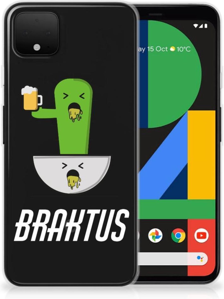 Google Pixel 4 XL Telefoonhoesje met Naam Braktus
