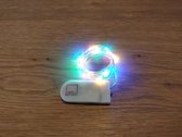 SquareRainbow Gekleurde Nano LED Haarlampjes (2 meter) - Multicolor Hairlights - Lampjes Verlichting voor in je Haar - Haarversiering voor Gala / Feest / Verjaardag / Bruiloft / Festival / Ca