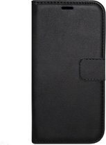 ADEL Kunstleren Book Case Hoesje Geschikt voor Samsung Galaxy A50(s)/ A30s - Zwart