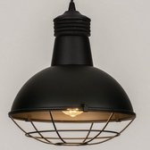Lumidora Hanglamp 73592 - E27 - Zwart - Metaal - ⌀ 32 cm