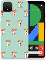 Google Pixel 4 XL TPU Hoesje Pups