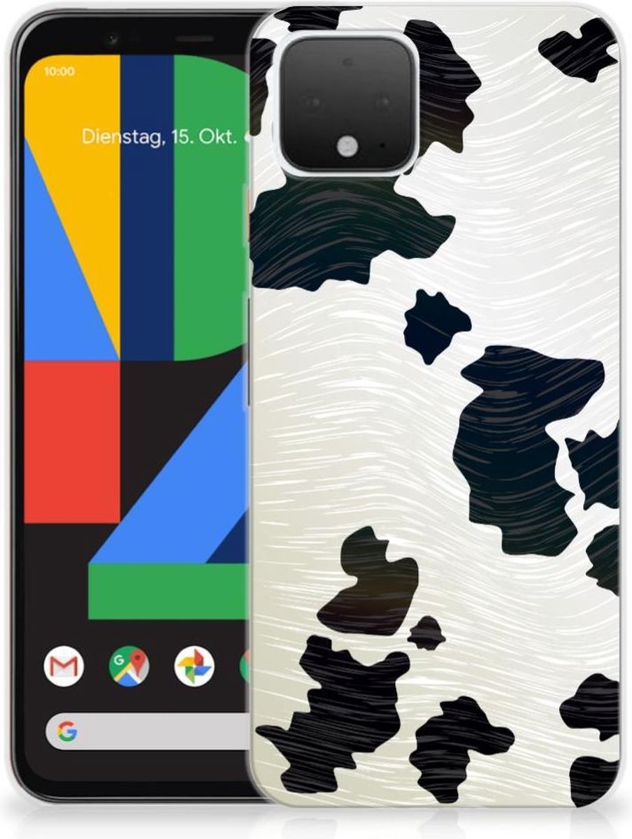 Google Pixel 4 TPU Hoesje Koeienvlekken