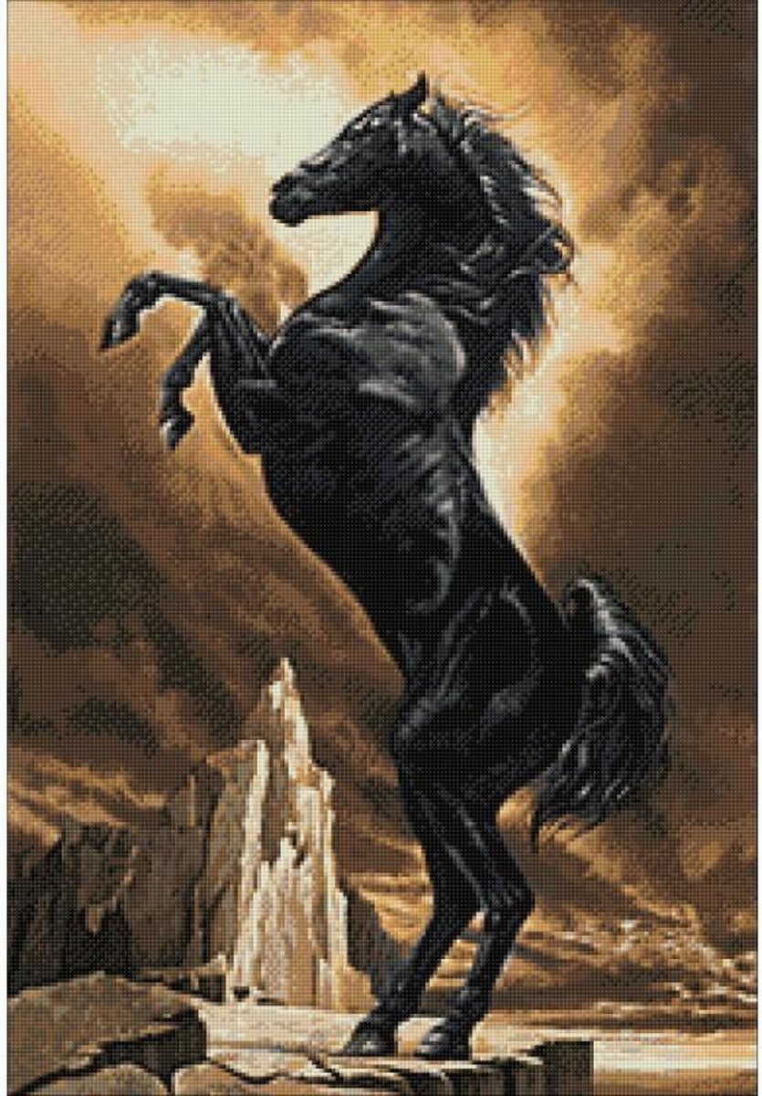 Wizardi Diamond Painting Kit Strong Horse WD2391