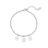 Yehwang | Armband | Kralen | Muntjes | Zilver