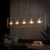LifestyleFurn Hanglamp 'Allan' 5-lamps, 120cm