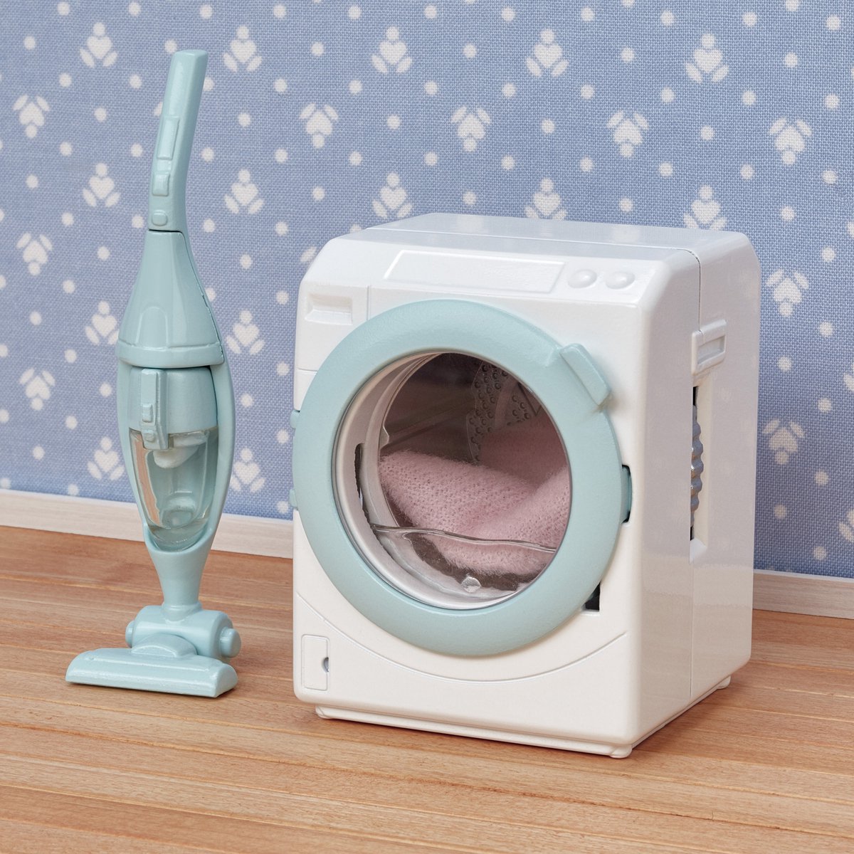 Sylvanian Families 5445 wasmachine & stofzuiger-poppenhuisinrichting — afbeelding 4