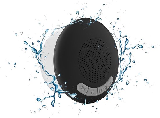 Haut-parleur Bluetooth étanche - ventouse - mains libres | bol.com