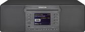 Sangean Revery R6 Internet radio CD player DAB+, FM AUX, Bluetooth, CD, NFC, SD, USB, Wi-Fi, Internet radio Black