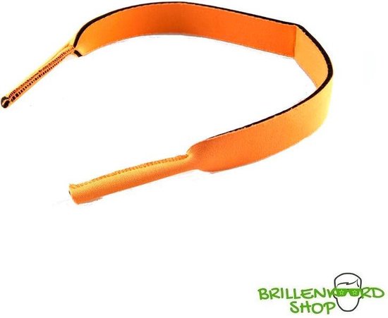 Brillenkoord - Brilband - Sport - Watersport - Neopreen - Oranje