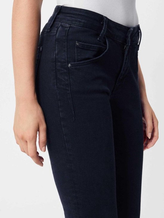 Mavi Jeans lange vrouwen Adriana Mid Aqua Blue - Tall