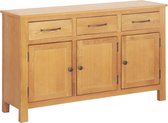 Dressoir EikenHout (Incl LW 3d klok) / Woonkamer dressoir / Servies kast / boekenkast / Ladekast