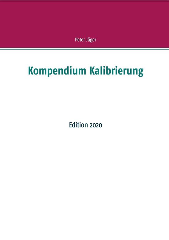 Kompendium Kalibrierung - cover