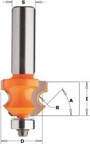 Hm kraalprofielfrees Ø 23,8 mm. R=4 (met lager)