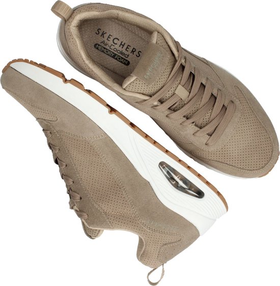 Baskets Homme Skechers Uno - Marron - Taille 43