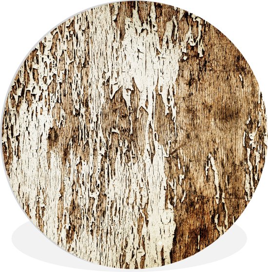 WallCircle - Cercle mural ⌀ 90 - Bois - Rustique - Arbre - Tableaux ronds salon - Plaque murale ronde - Cercle de Décoration murale murale - Décoration de chambre à l'intérieur - Cercle Décoration murale - Accessoires de maison