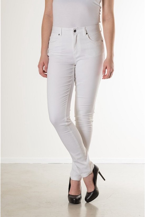 New Star dames broek - New Orleans - twill broek - wit - maat 38/32