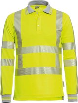 Polo Santino Hivis Vancouver - jaune fluo - taille S