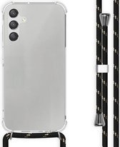 iMoshion Hoesje Geschikt voor Samsung Galaxy A15 (5G) / A15 (4G) Hoesje Met Koord - iMoshion Backcover met koord - Zwart