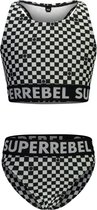 SuperRebel R401-5003 Bikini Filles - Bloc noir - Taille 16-176