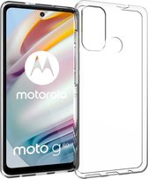 Motorola Moto G60 Hoesje Siliconen - Accezz Clear Backcover - Transparant
