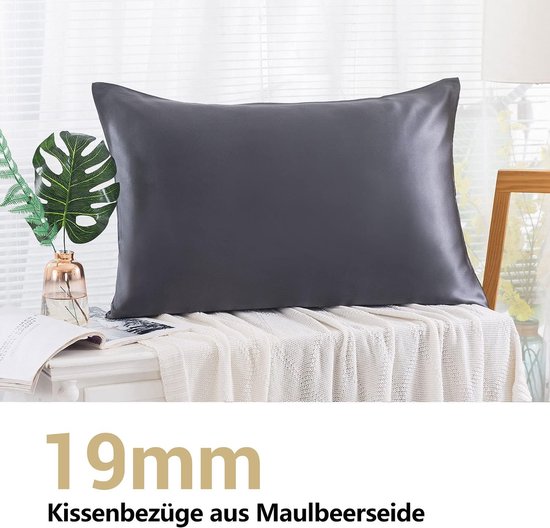 Premium zijden kussensloop, 100% moerbeizijde, 22 momme