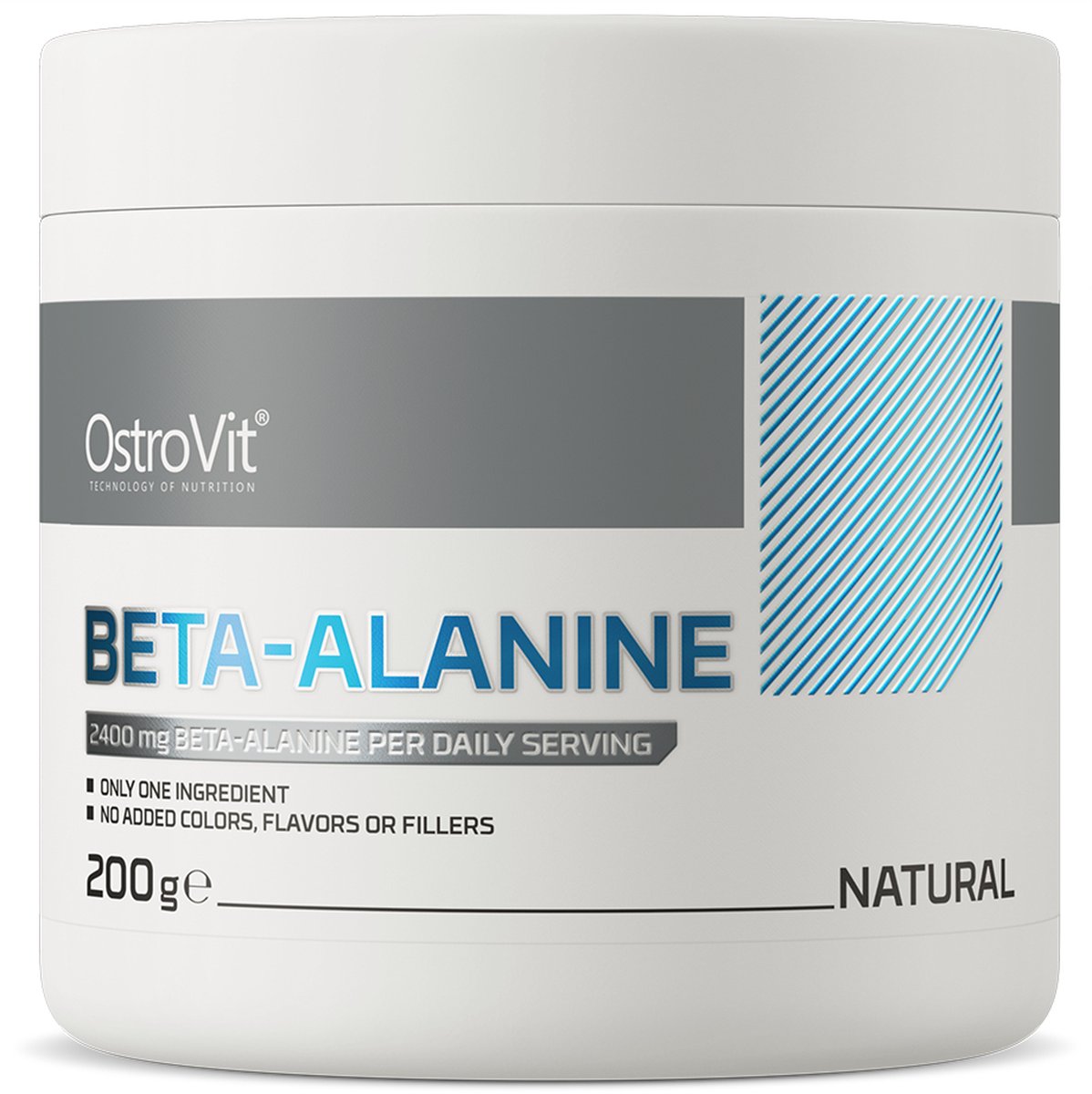 Goedkoopste Pre-Workout - OstroVit Beta-Alanine 200 g - Neutraal