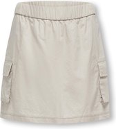 Only rok meisjes - beige - KOGfranches - maat 134
