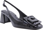 Lola Cruz Slingback Zwart 40