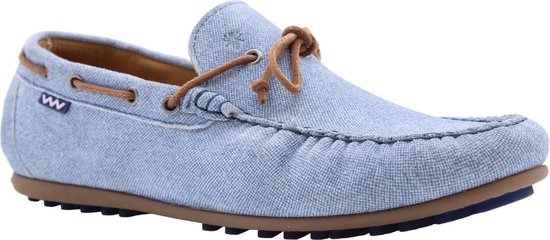 Floris Van Bommel Mocassin Blauw 39