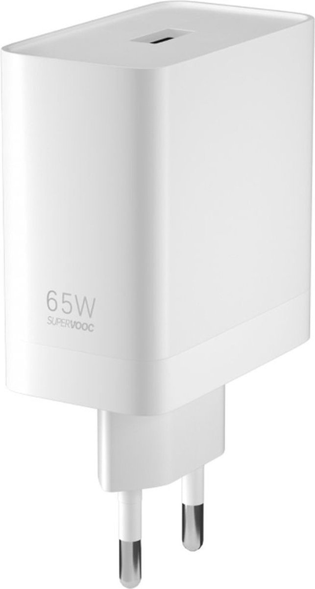 OnePlus Originele power adapter - Oplader zonder kabel - USB aansluiting - 60W - Wit