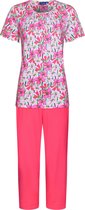 Katoenen bloemen pyjama Pastunette - Roze - Maat - 36