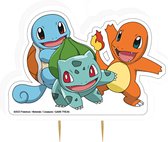 Amscan - Pokemon - Kaars - Taartkaars - 9x6 Cm