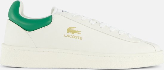 Lacoste Baseshot Premium Lage sneakers - Leren Sneaker - Heren - Wit - Maat 45