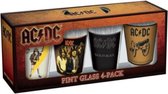AC-DC - Classic Covers Pint Glass 4-Pack