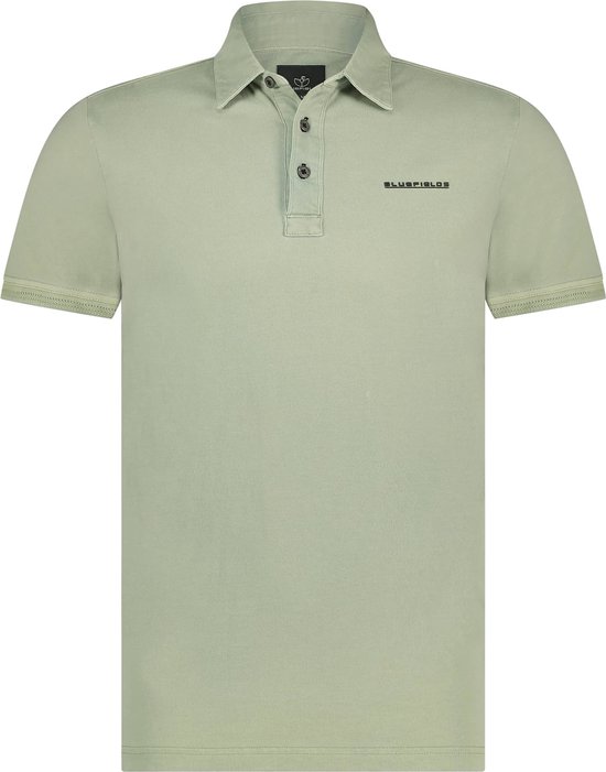 BlueFields Poloshirt Poloshirt Jersey Ss 48134097 3700 Mannen Maat - XL