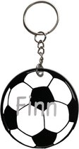 Voetbal sleutelhanger - Met naam - Gepersonaliseerd - Beads by Chantal