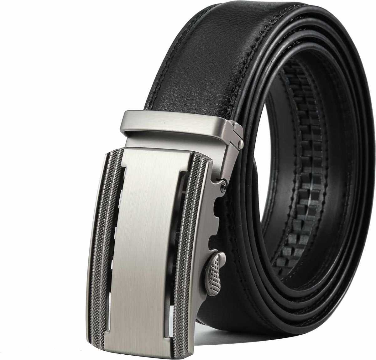 de Jong riem heren - koe leer - automatische gesp - perfect cadeau voor man