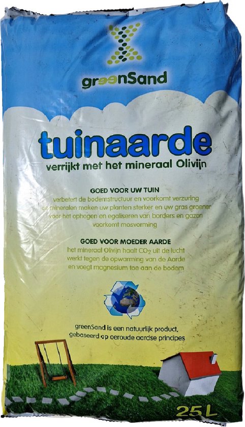 Foto: Greensand tuinaarde 25 ltr 