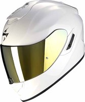 Scorpion Exo 1400 Evo 2 Air Solid Pearl White L - Maat L - Helm