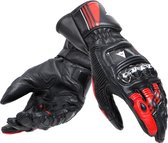 Dainese Druid 4 Leather Gloves Black Lava Red White 2XL - Maat 2XL - Handschoen