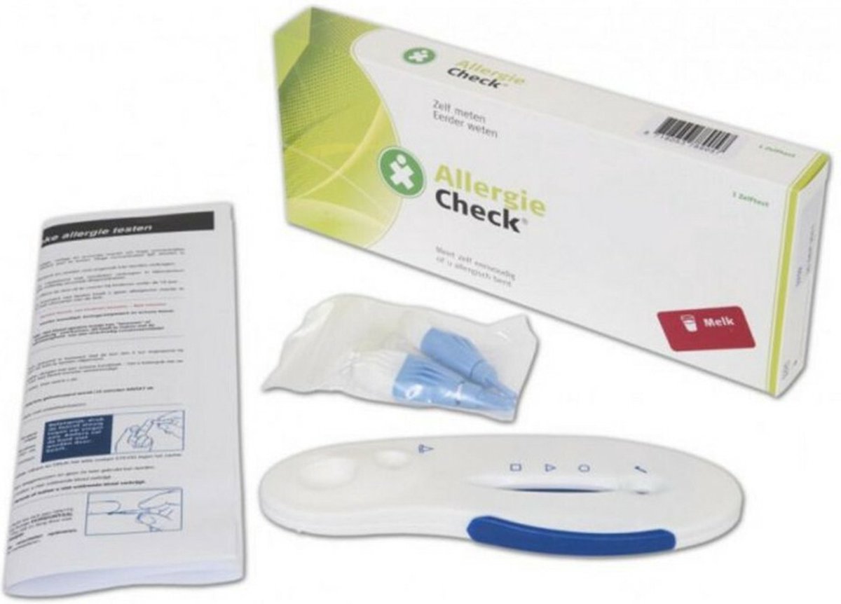 Goedkoopste Testjezelf.nu - Allergie Check Melk - 1 stuk - Allergietest